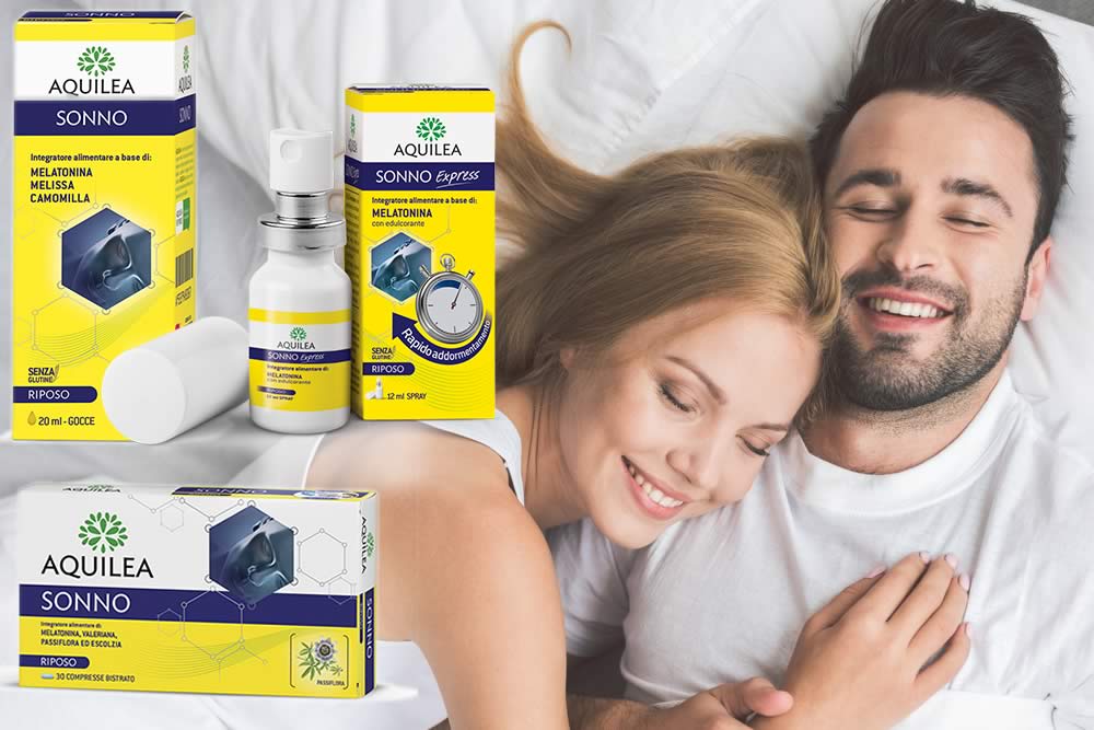 Aquilea Sonno 2019 - Melatonina per Dormire - Benefici e Opinioni