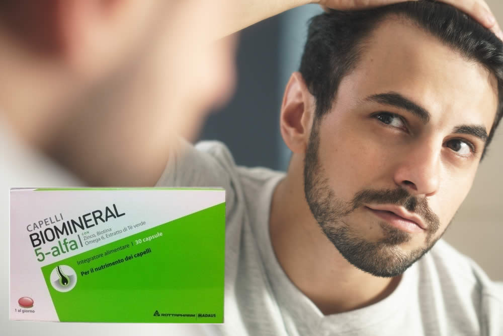 Biomineral 5-Alfa 2019: Anticaduta Androgenetica - Funziona? Opinioni