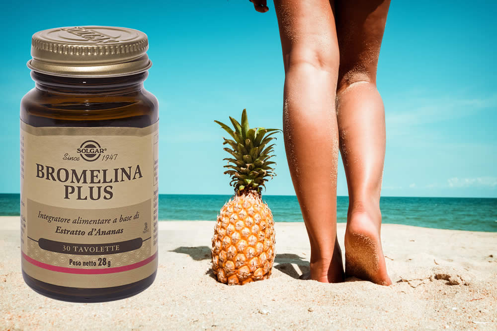 Solgar Bromelina Plus 2019 - Cellulite e Gambe Gonfie - Funziona?
