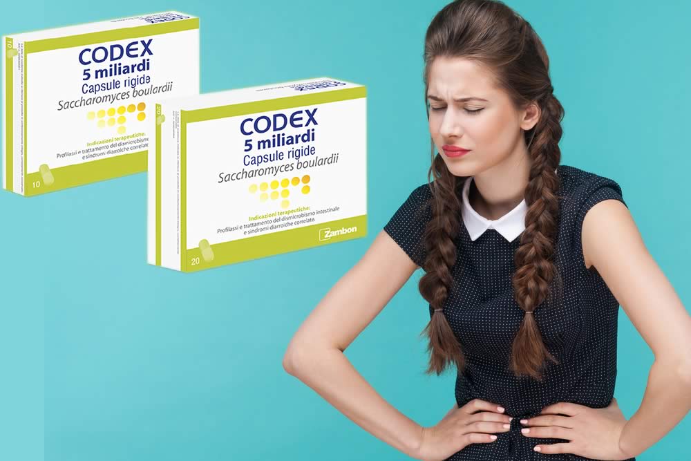 Codex Capsule - Probiotico per la Diarrea - Foglietto Illustrativo