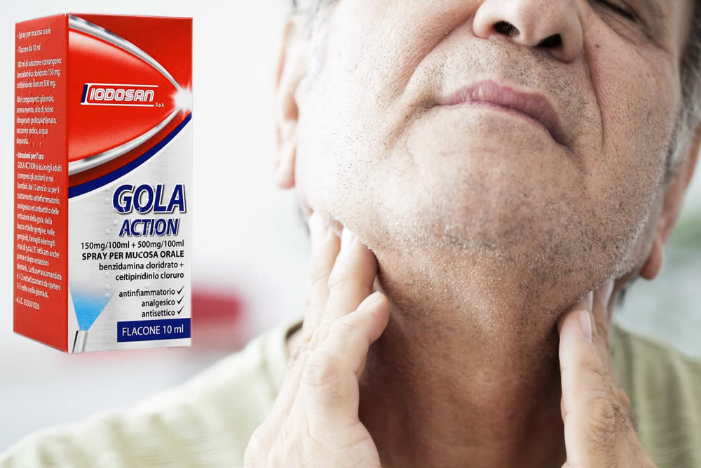 Iodosan Gola ® Action Spray - Foglietto Illustrativo 2019 Spiegato