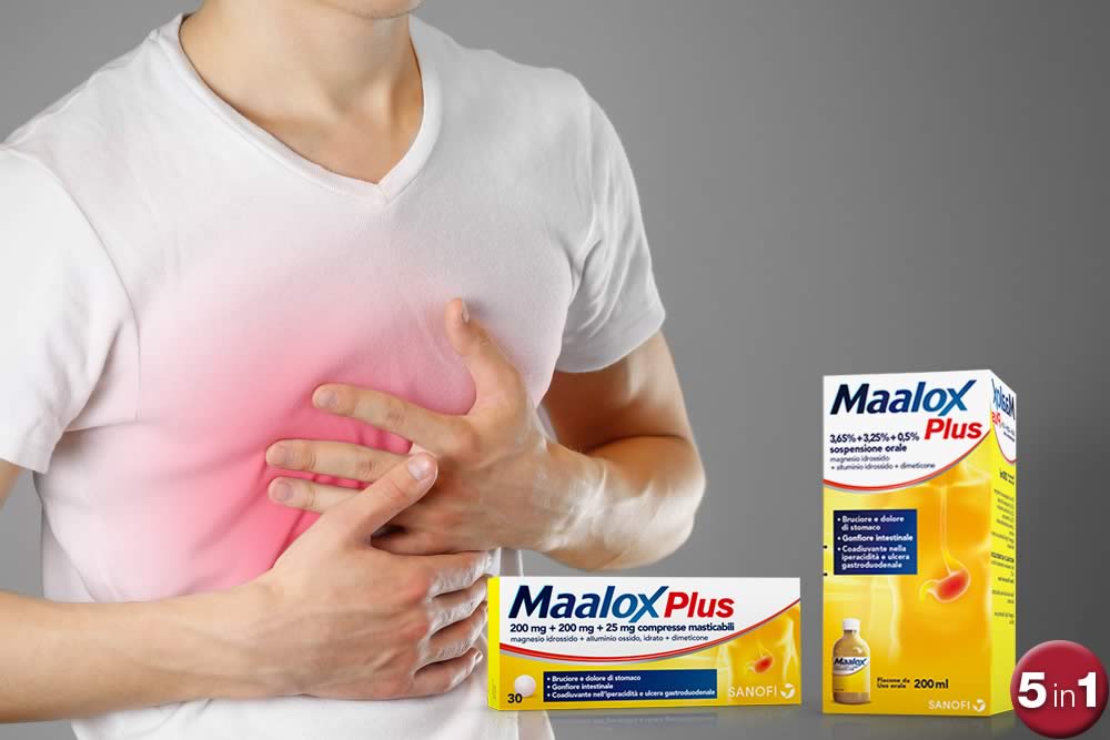 Maalox Plus ® 2019 - Uso, Prezzo e Foglietto Illustrativo 2019 Spiegato
