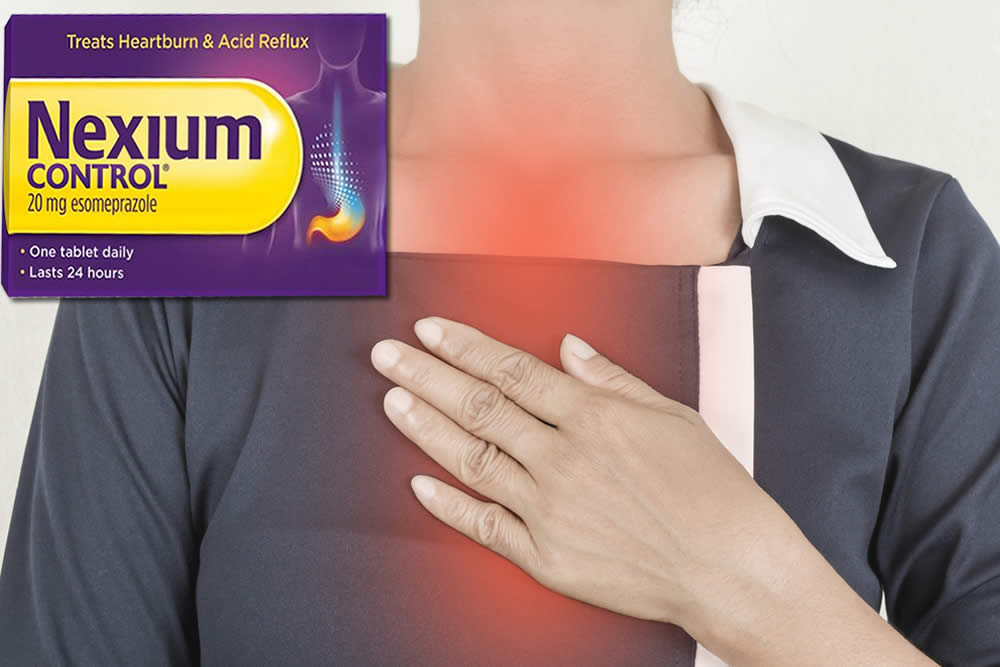 Nexium Control 2019 - Esomeparazolo contro il Reflusso: Bugiardino