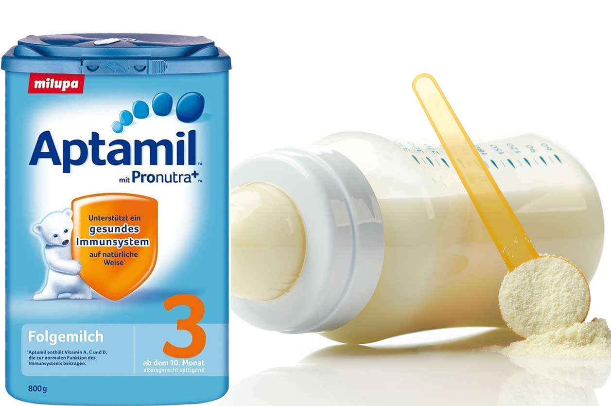 Aptamil 3 | Recensione 2019 - Ingredienti, Proprietà, Prezzo, Uso, Dosi